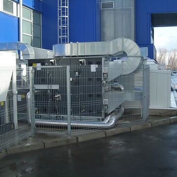 Instalacije grejanja, hlađenja i sanitarne vode za objekat br. 16 (10000m²) - FAS, Kragujevac