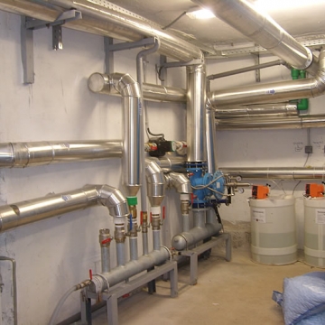 Instalacije grejanja, hlađenja i sanitarne vode za objekat br. 16 (10000m²) - FAS, Kragujevac