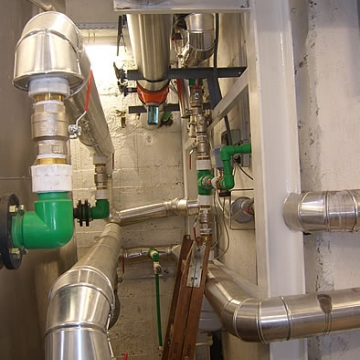 Instalacije grejanja, hlađenja i sanitarne vode za objekat br. 16 (10000m²) - FAS, Kragujevac