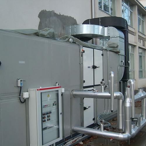 Instalacije grejanja, hlađenja i ventilacije i sanitarne vode za objekat br. 19 - FAS, Kragujevac