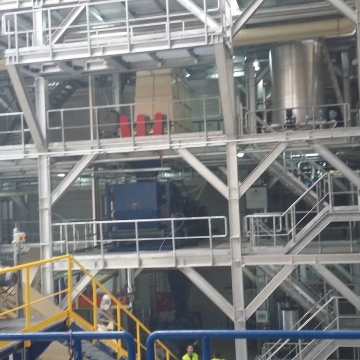 KRONOSPAN, fabrika iverice, Lapovo
Izrada termotehničkih instalacija :
- grejanje,klimatizacija,ventilacija
- komprimovani vazduh
- instalacije tehnologije(hlađenje presa,mešalice,lepkovi itd)  KRONOSPAN, fabrika iverice, Lapovo